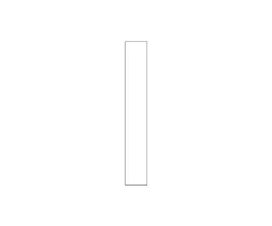 62-6107-01　Road Indicator Sheet alphabet I 120 x 60 white　835-073W