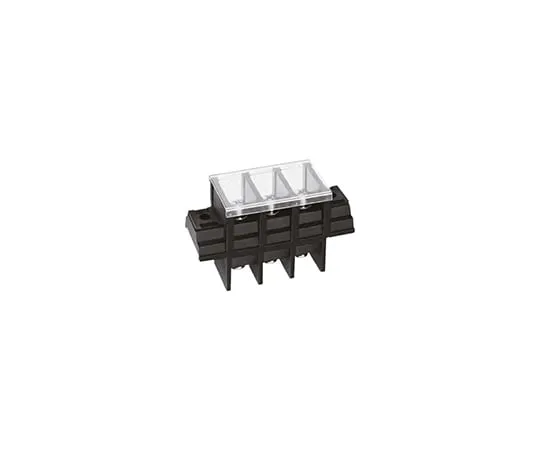 63-4810-26　Yoshida Electric Industry Non-F***d Terminal Block, 3 Way/Pole, Screw Down Terminals, 14 mm² Panel Mount, PC, 600 V　TS61-3E