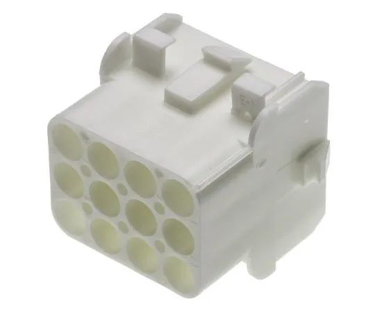 63-4684-74　TE Connectivity Universal MATE-N-LOK Female Connector Housing, 6.35mm Pitch, 12 Way, 3 Row　350783-1