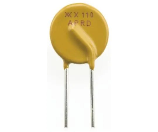 63-4844-32　Littelf*** 1.1A Hold current, Radial Leaded PCB Mount Resettable F***, 72V　RXEF110