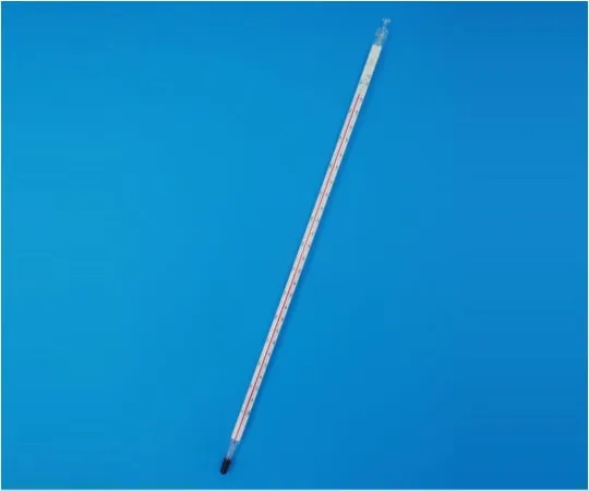 63-1457-36　Cryogenic Standard  Rod Thermometer Red Liquid -100 ~ 30 °C  with Inspection Certificate　1-01-100-VC
