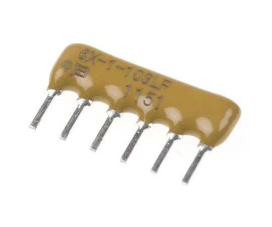 63-4852-30　Bourns Bussed Resistor Network 470Ω ±2% 5 Resistors, 0.75W Total, SIP package 4600X Through Hole　4606X-101-471LF