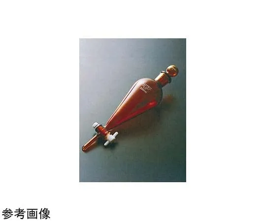 65-6844-65　Separatory Funnel  Brown 50 mL PTFE Cock Upper Normal Sliding　2125-01-1