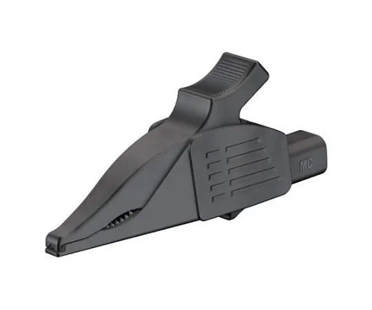 64-7909-15　Alligator Clip (Large Aperture/Black)　EA707NC-76