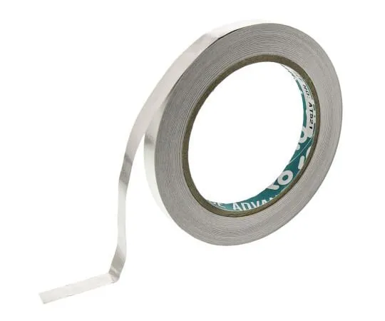 63-4868-11　Advance Tapes AT521 Conductive Aluminium Tape 0.07mm, W.10mm, L.33m　212804