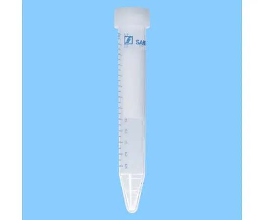 63-2978-30　Sterilized V-Base Centrifuge Tube White Cap 15ml　62.554.016