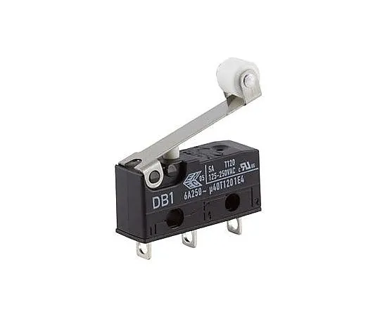 63-4699-53　SPDT-NO/NC Roller Lever Microswitch, 6 A @ 250 V ac　DB1C-A1RC