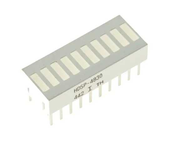 63-4713-09　HDSP-4830 Broadcom Light Bar LED Display, Red 3.5 mcd　HDSP-4830