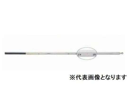 67-8071-31　JIS Standard Thermometer SFV-1 19~27 (0.1) L270~280 General Calibration & Traceability Certificates　JC-2501-ST2