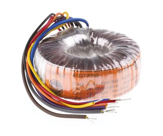 63-4747-70　2 Output Toroidal Transformer, 50VA, 2 x 18V ac　91950-P2S2
