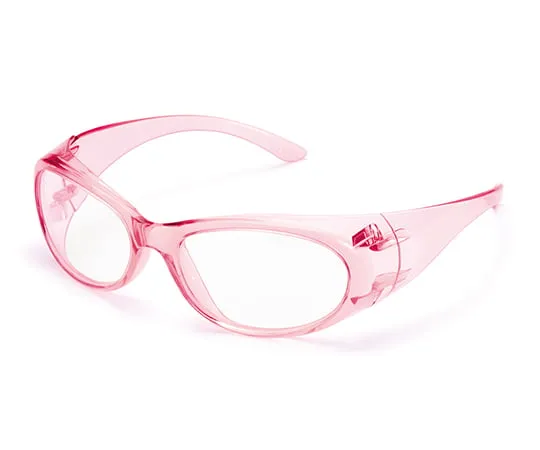 63-6342-49　JIS Safety Glasses 2-Eye Type Pink　YS-210JISLPIN