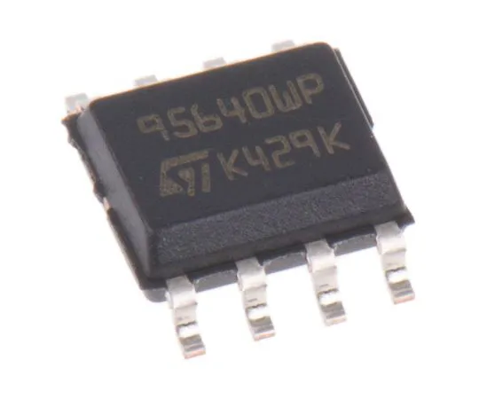 63-4889-36　STMicroelectronics M95640-WMN6P, 64kbit Serial EEPROM Memory, 40ns 8-Pin SOIC SPI　M95640-WMN6P