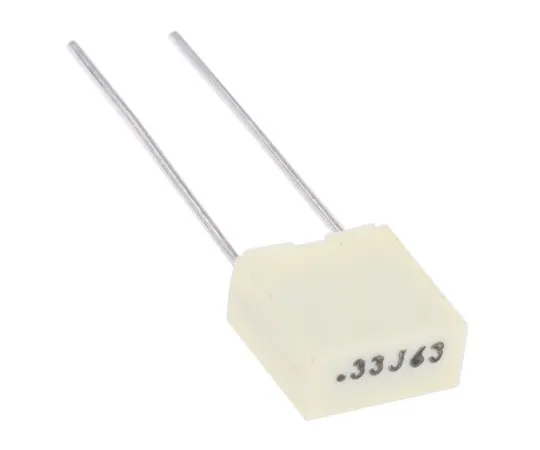 63-4760-13　KEMET 330nF Polyester Capacitor PET 40 V ac, 63 V dc ±5% R82 Series Through Hole　R82DC3330DQ60J