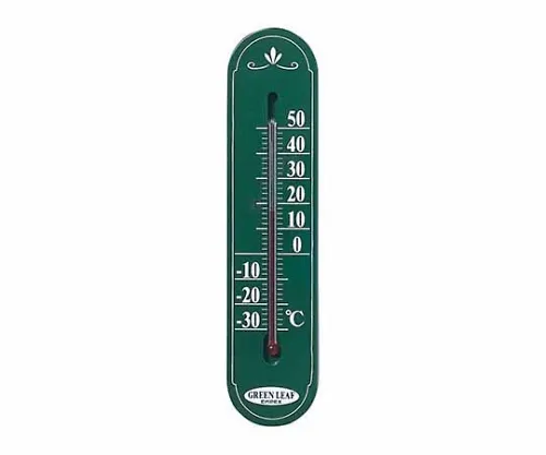 61-6865-40　Green Leaf Thermometer 175 x 40 x 10mm 40G (Blister Pack)　TG-6643