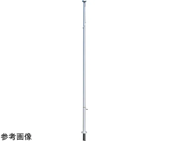 65-1802-73　Flag Pole Handle Type Taper Pole Special Specification Embedded H5M　FHH-5HU