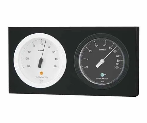 61-6864-89　MONO Thermometer, Hygrometer 88 x 170 x 35mm 300G (Gift Box)　MN-4830