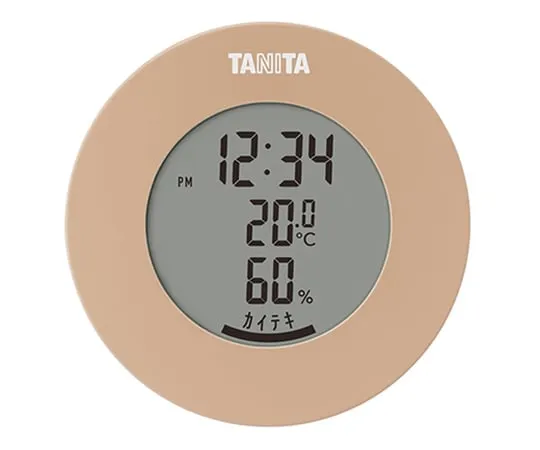 64-6399-96　Digital Thermo-Hygrometer Light Brown　TT-585-BR