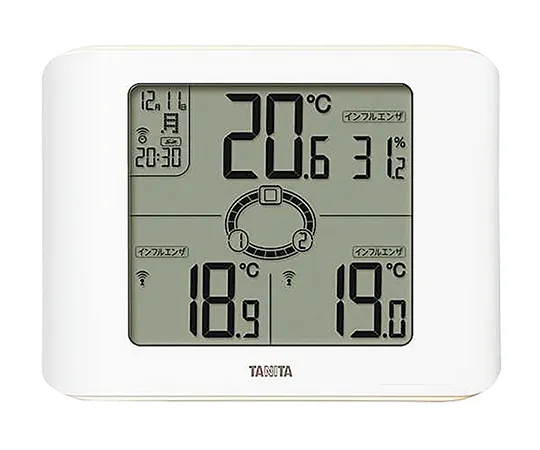 3-9028-01-20　［Discontinued］Thermo-Hygrometer (Condition Sensor) Master Unit & Sub Unit with Calibration Certificate　TC-400