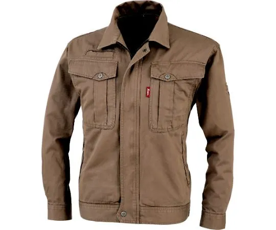 65-8402-01　Long Sleeve Blouson Mocha 3L　1780-53-3L