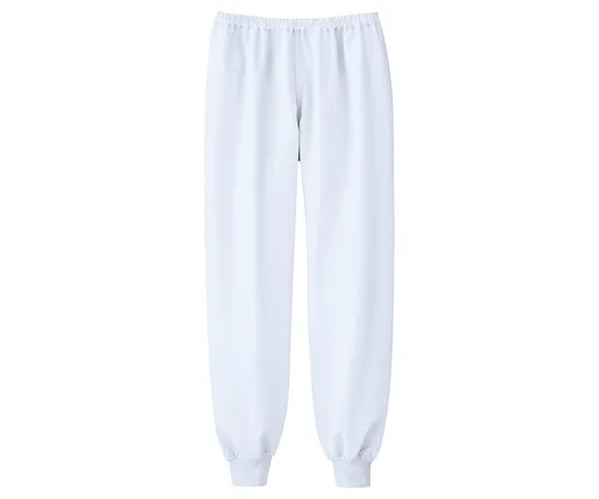 65-1261-46　Work Clothes, Unisex Slacks for Food Industry White 3S VEH29W-SITA-3S　VEH29W-SITA-3S