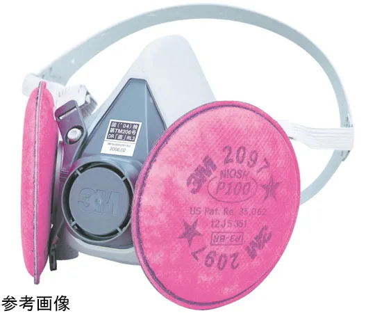 67-5957-66　Replaceable Dust-Proof Mask 6000/2097- RL3L Size　60002097-RL3L