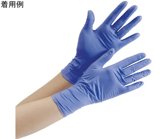 67-6632-36　Nitrile Gloves Belte 701 H Powder Free (100 ct) S　VERTE-701H-S