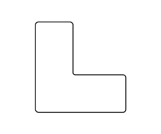 62-6137-88　Arrow Sticker Arrow White 1 Set (4 Pieces)　819-66