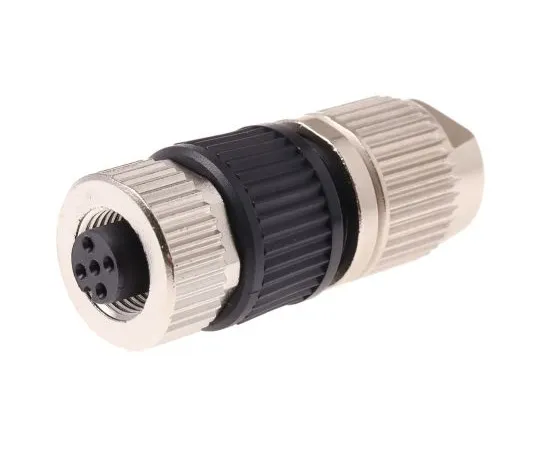 63-4896-31　Harting Harax M12 Series M12 Cable Mount Connector, 4 contacts Socket　21032122305