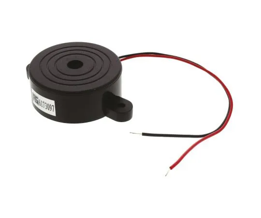 63-4893-37　RS PRO 1.5 → 20 V dc 96dB Panel Mount Continuous Internal Piezo Buzzer, 2300 → 3300 Hz　617-3097