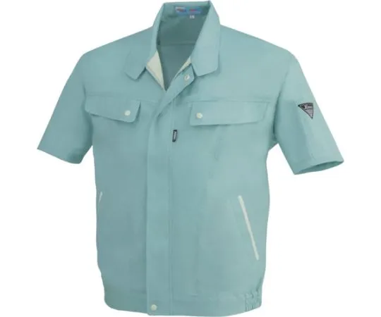 65-8455-61　Short Sleeve Blouson Green 3L　5010-60-3L