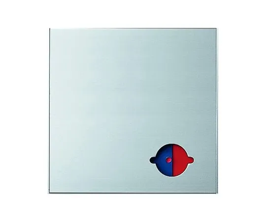 61-9253-30　Room Name Tag Sign (Flat Type) Width 154 x Height 150mm Plain　SK-AS-1LR
