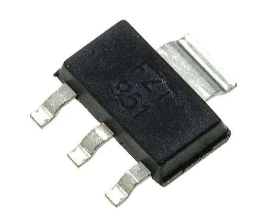 63-4712-32　Diodes Inc FZT951TA PNP Transistor, 5 A, 60 V, 3 + Tab-Pin SOT-223　FZT951TA