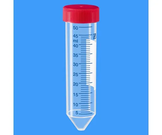 63-2978-19　Sterilized V-Base Centrifuge Tube Red Cap 50ml　62.547.254