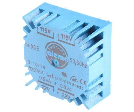 63-4735-65　2 Output Toroidal Transformer, 1.6VA, 2 x 22V ac　70005K