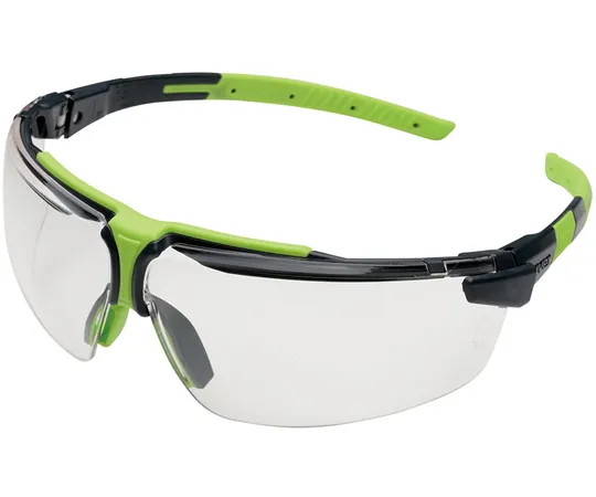 67-6631-26　JIS Standard Product Safety Goggles uvex i-3 Gray/Lime (Anti-Fog/Hard Coating)　X-9190S