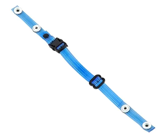 67-4541-12　Lower Chinstrap Transparent Vinyl Blue　NO.TE-5