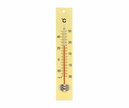 61-6865-36　Thermometer (Wooden) 250 x 45 x 10mm 100G (Blister Pack)　TG-6551