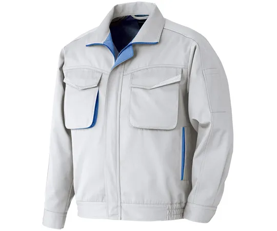 65-1239-14　Work Clothes, Male/Female Pair Blouson, Silver Gray SS G481-UE-SS　G481-UE-SS