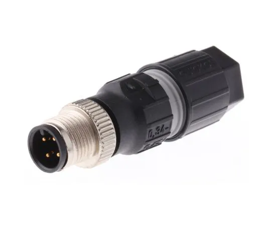 63-4916-07　Phoenix Contact SACC-M12MS-4QO-0.75-M Series M12 Cable Mount Connector, 4 contacts Plug　1641785