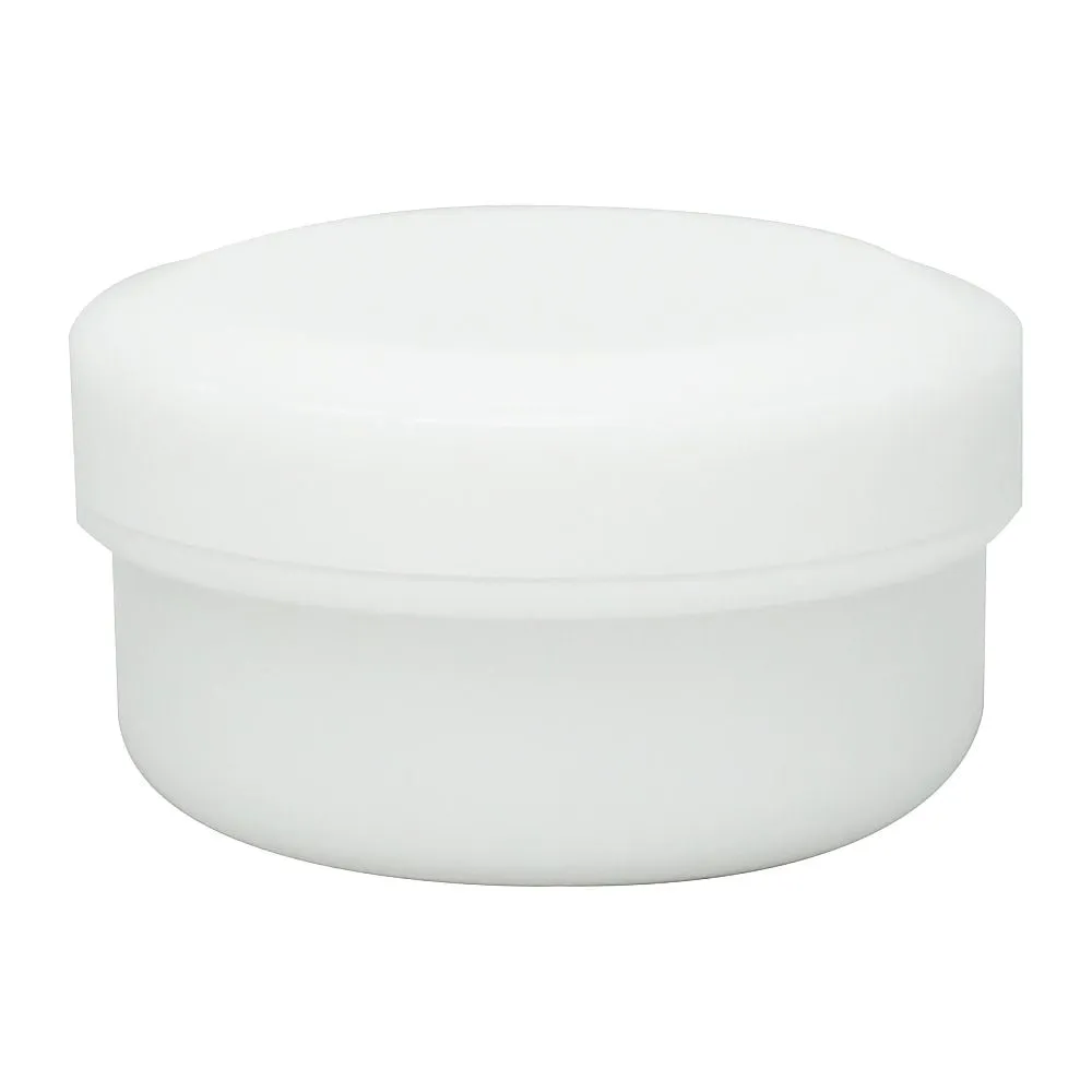 63-5498-12　Alpha Ointment Pot (ointment container ext***ed-volume type) 24mL white 180pcs　A0030R-001