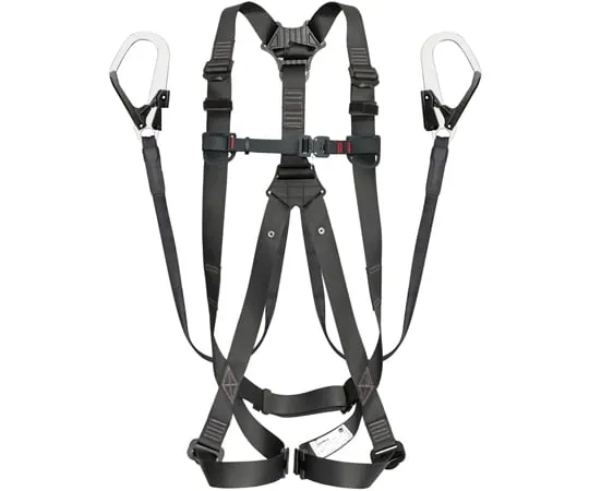 67-0336-74　Harness GS Flat Rope Double L1 Set Black L　A1GSLFR-WL1BK