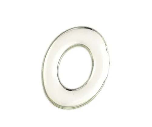 61-7427-89　Silver Metal Characters O 35mm x 1mm　SM35-O