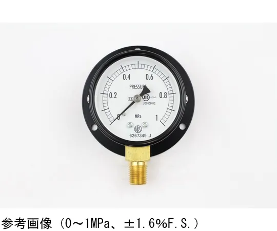 65-4270-52　Normal Pressure Gauge (Φ60) Vertical B Frame 0.16 MPa　AA10-271