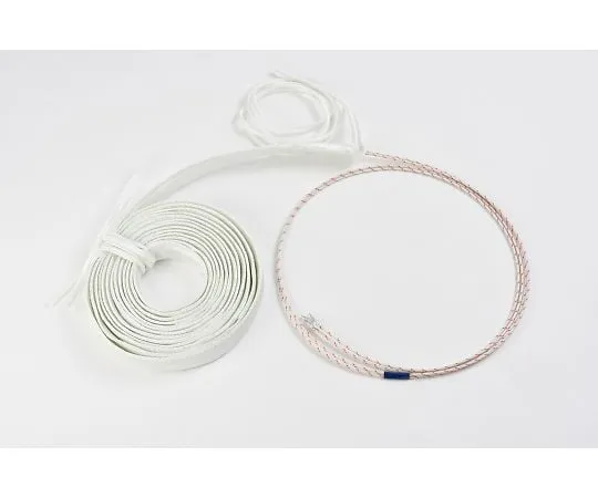 64-3427-53　［Discontinued］Glass Ribbon Heater 100V 100W 20mm x 1000mm Lead Wire 1m　RB100-100-20-1000