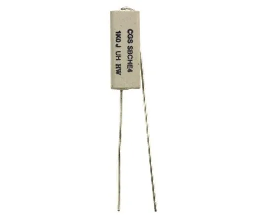 63-4725-95　TE Connectivity 1kΩ 4W Wirewound Resistor ±5% ±200ppm/°C　SBCHE41K0J