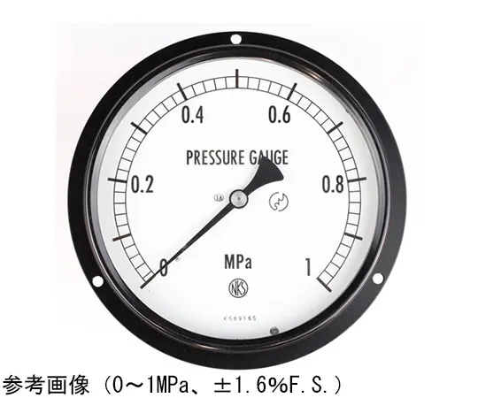 65-4305-95　Sealed Pressure Gauge (150Φ) Recessed D Frame (Mounting Hole) 0.6 MPa　BG15-231