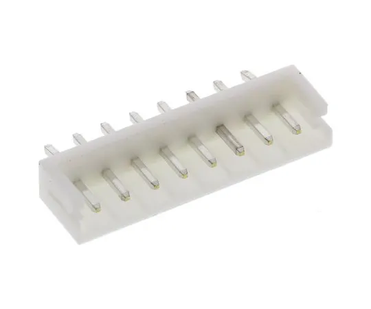 63-4842-75　JST EH, 8 Way, 1 Row, Straight PCB Header　B8B-EH-A (LF) (SN)