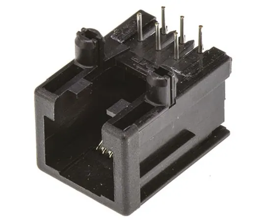 63-4892-26　TE Connectivity Cat3 6P/6C Right Angle Through Hole UTP RJ25 Modular Jack Connector　1-1705950-1