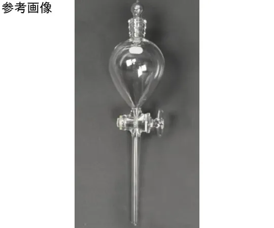 65-8679-29　Funnel Separatory (Glass Cock) TS Sliding Part 15/25 50 mL White　168-15050