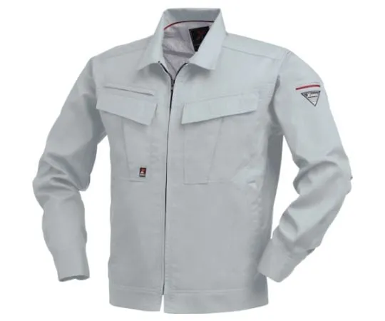 65-8376-39　Long Sleeve Blouson Silver Gray 3L　1654-22-3L